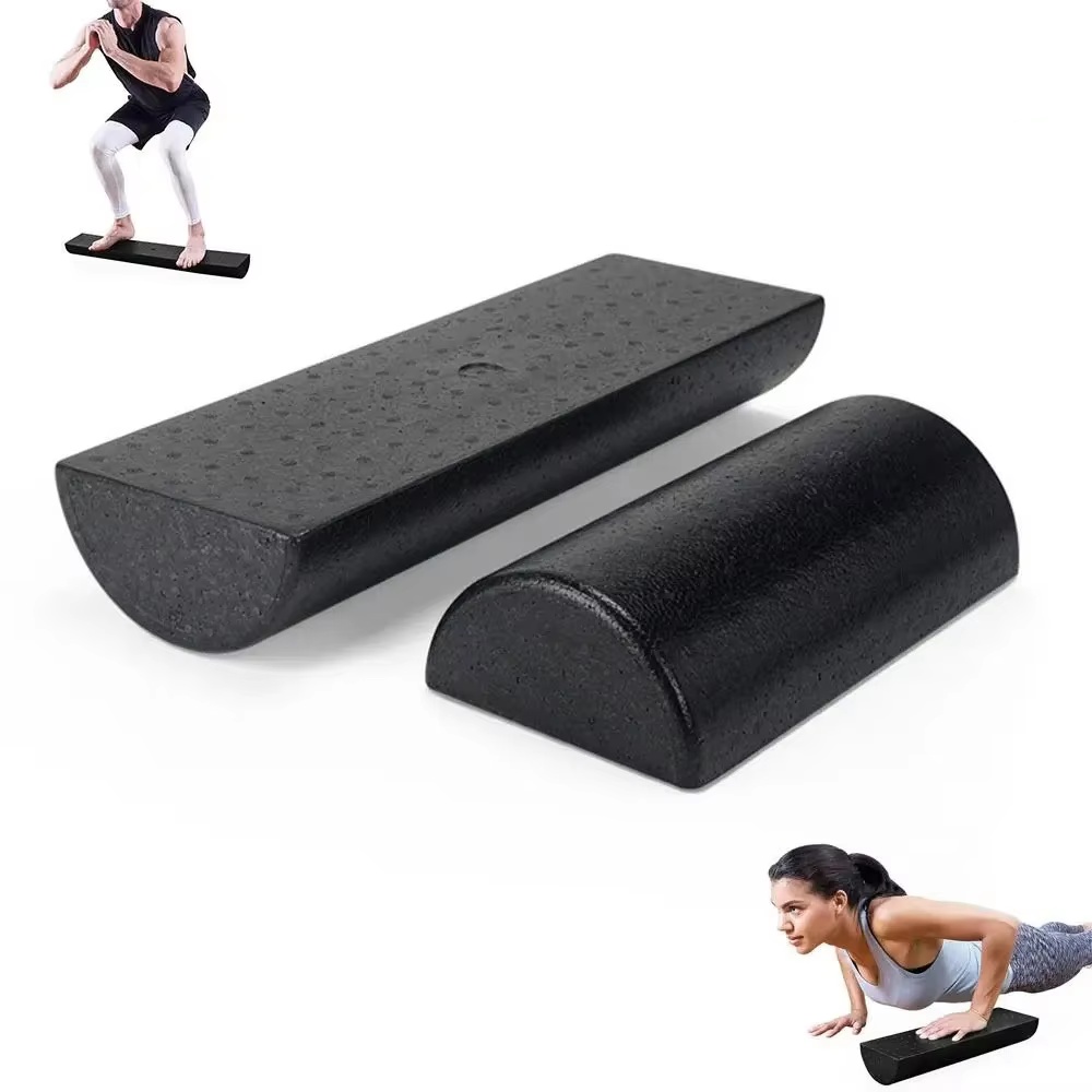 Home Gym Routine - Rodillo de Equilibrio Semicircular, Bloque de