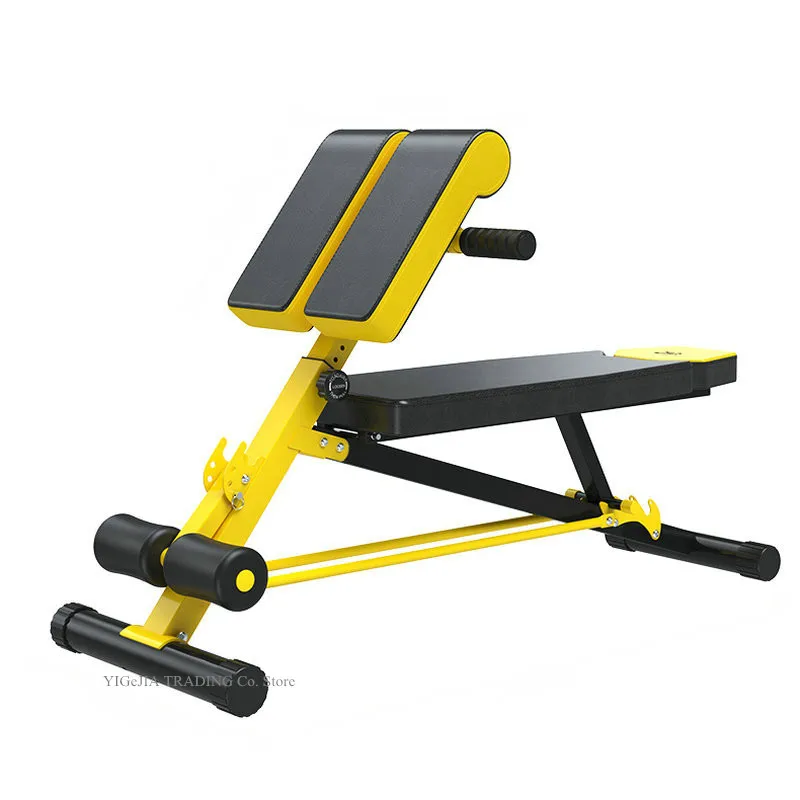 All In One Gym Home Equipment - Banco Abdominal Ajustable Multiusos, Silla Romana