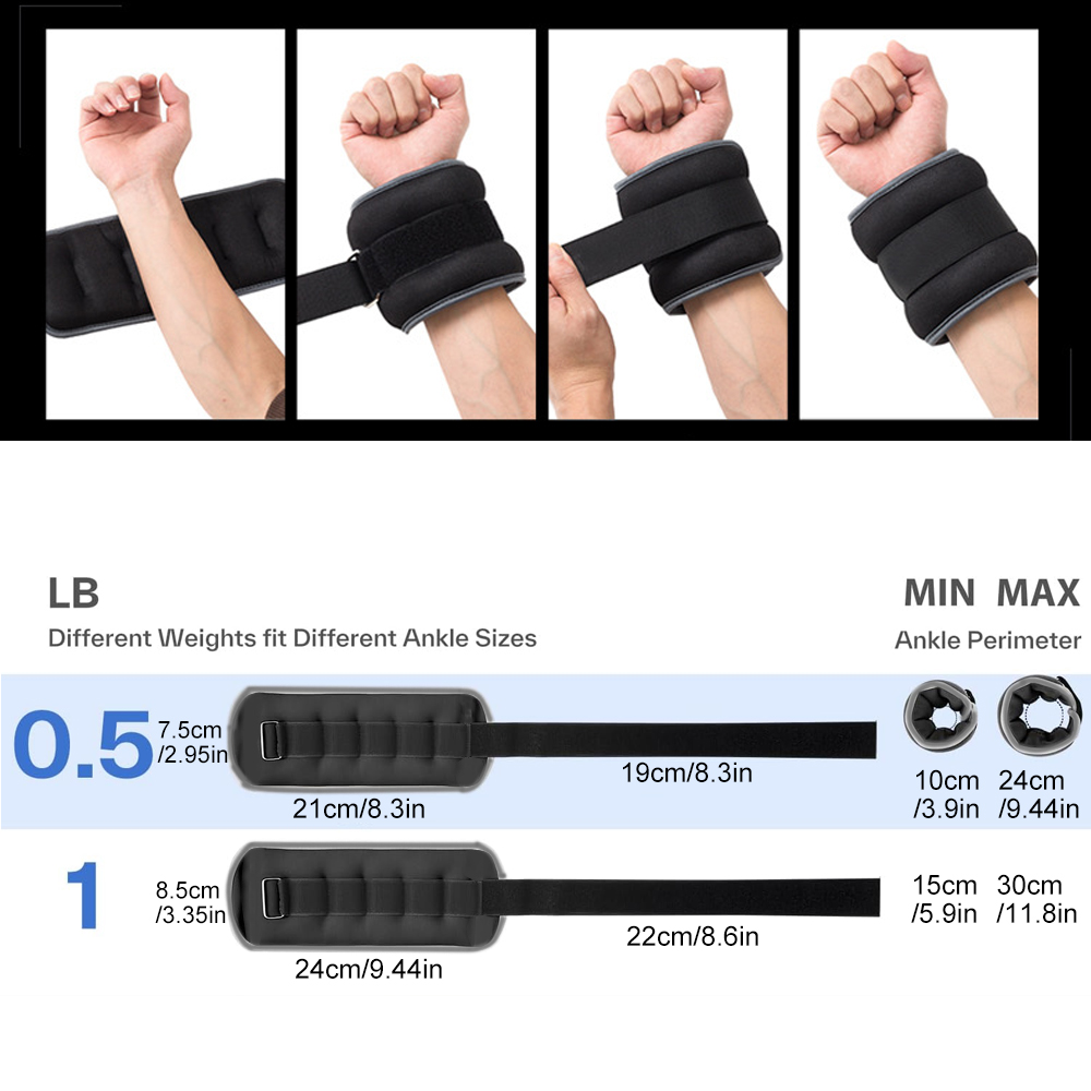 1 Par de Pesas para Muñecas y  - Home Gym Yoga reseña y precio