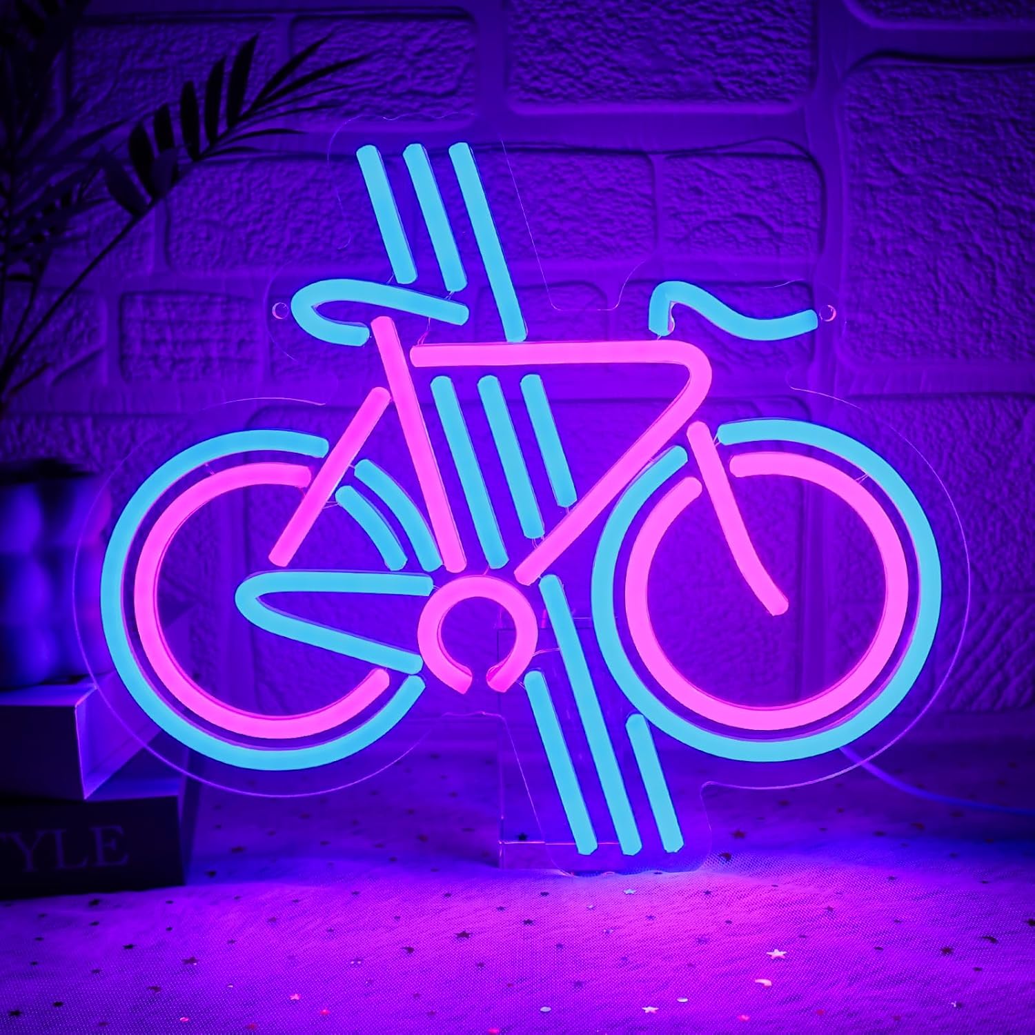 Letrero de neón para bicicleta - Home Gym Neon Sign reseña y precio