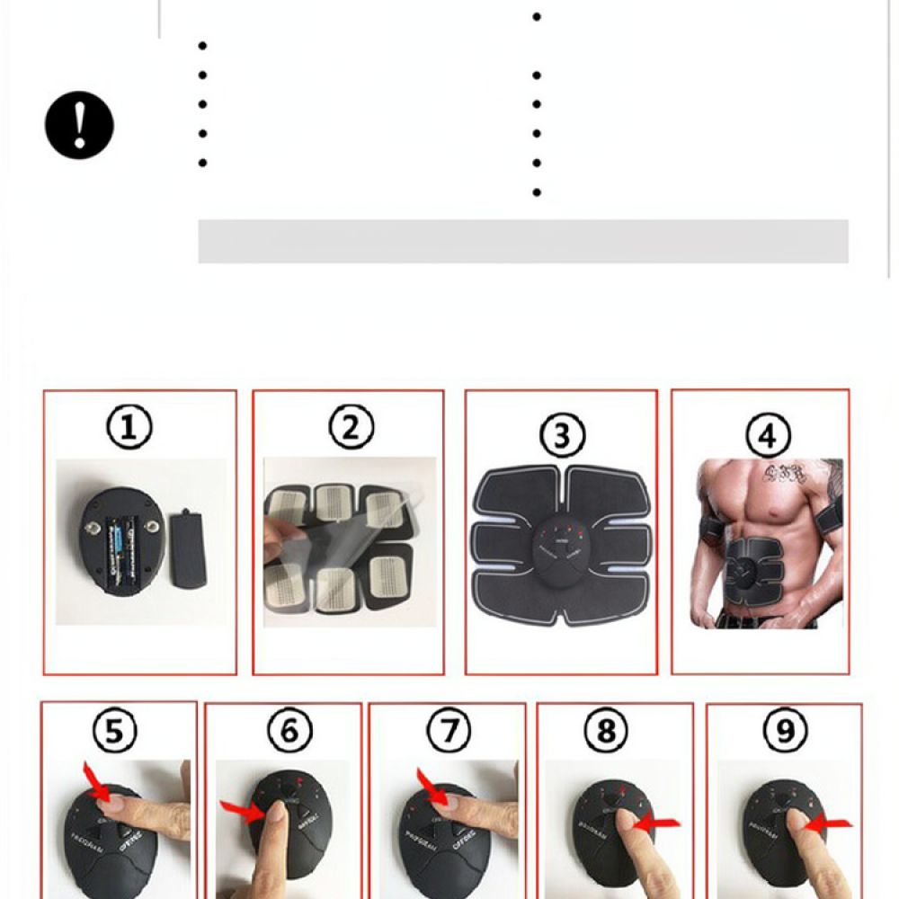Entrenador electrónico de músc - Home Gym Portable reseña y precio