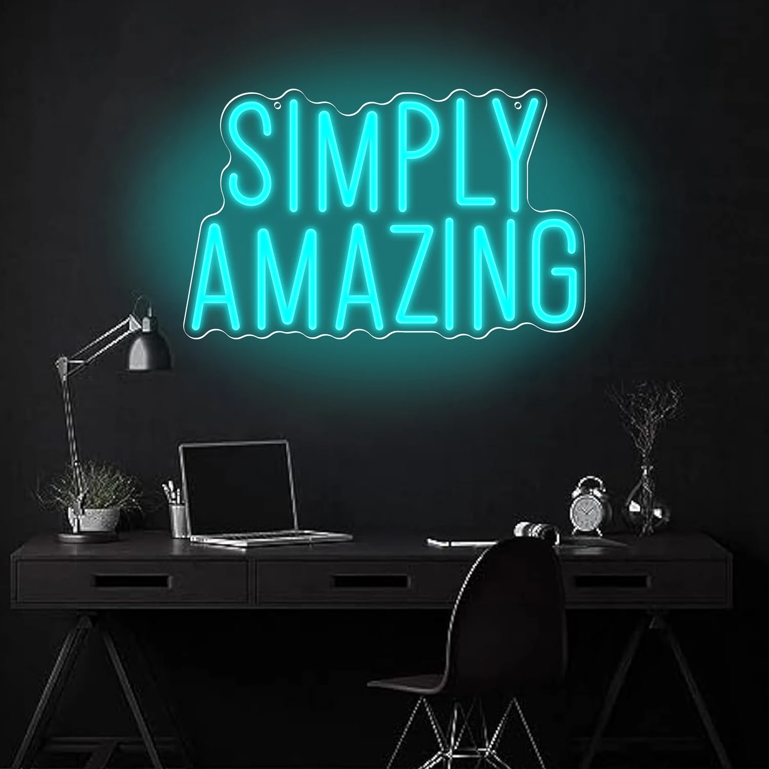 Letrero de neón con un mensaje - Home Gym Neon Sign reseña y precio