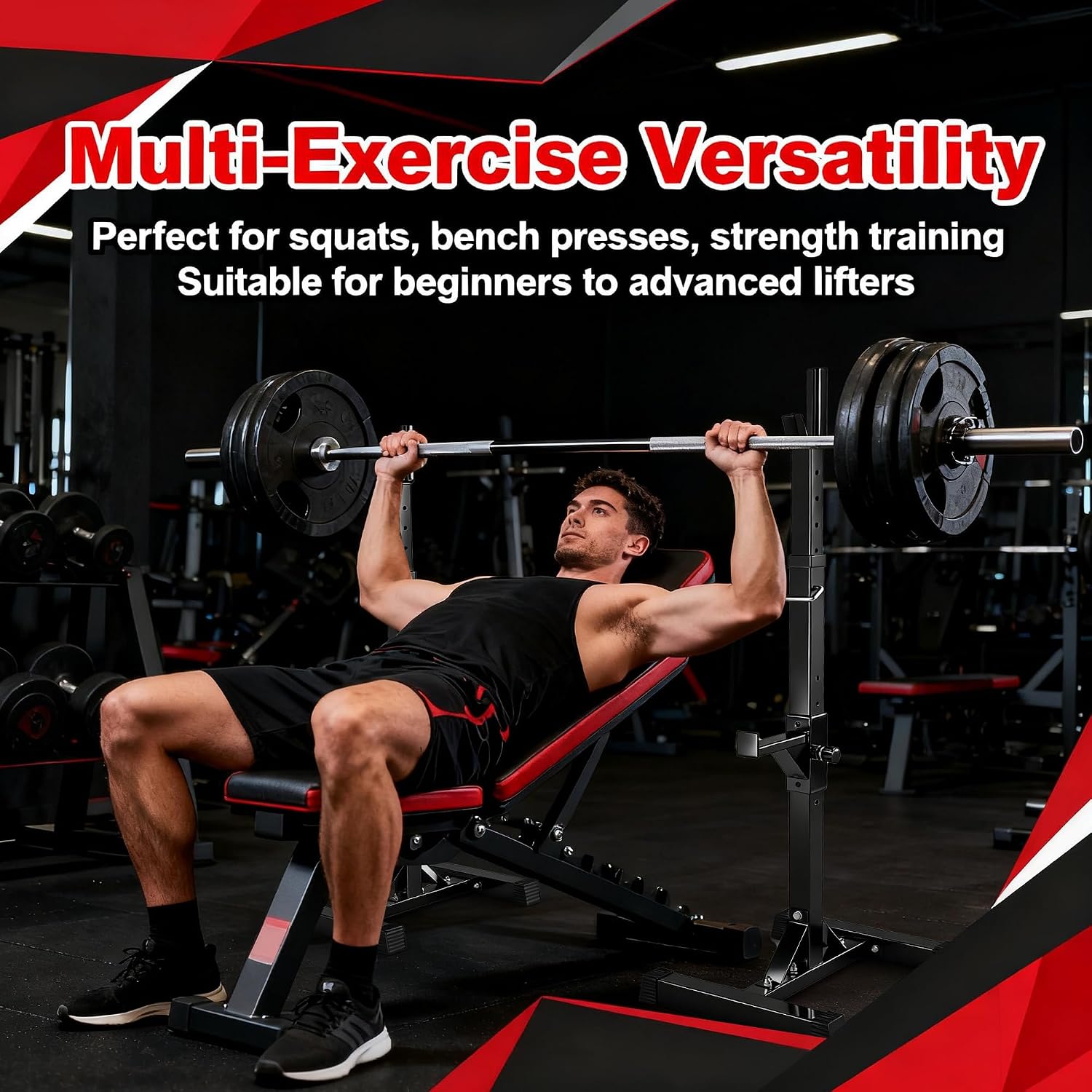 Soportes ajustables para racks - Home Gym Portable reseña y precio