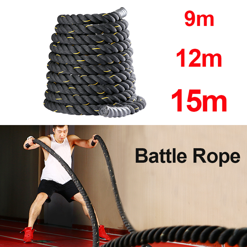 Cuerdas de entrenamiento de re - Battle Rope Heavy reseña y precio
